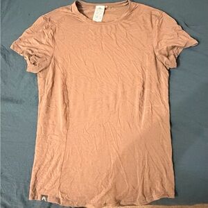 Women's Brown Oner Active Mellow Soft Short Sleeve Shirt